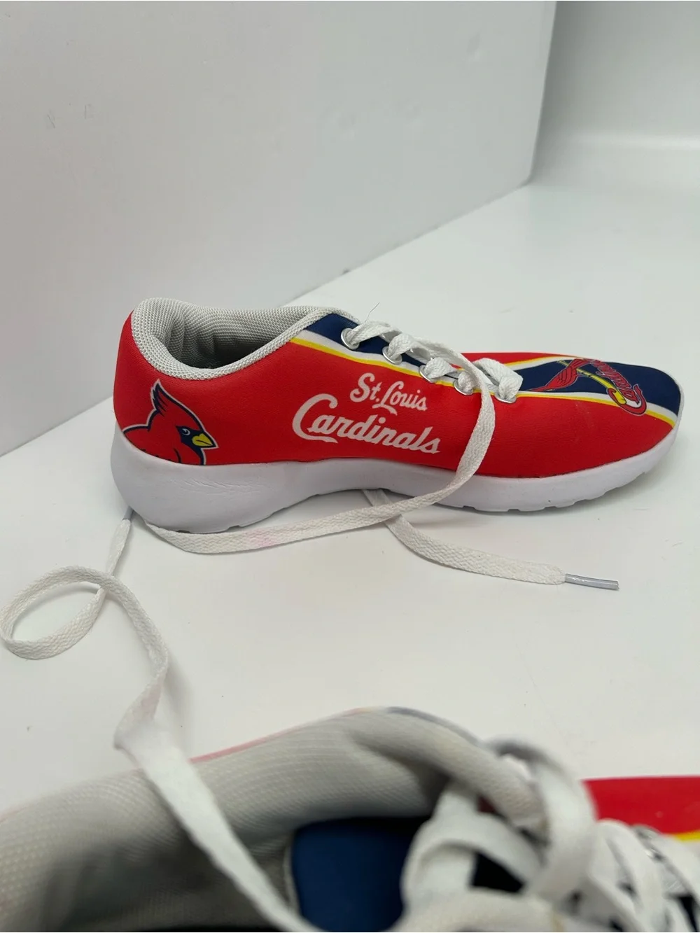 Women’s Custom St Louis Cardinals MLB Sneakers size 8